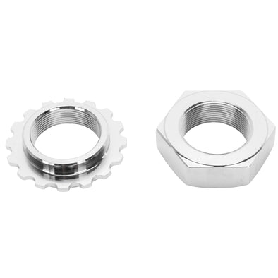 Chrome Fork Neck Cup Kit for Harley-Davidson Big Twins