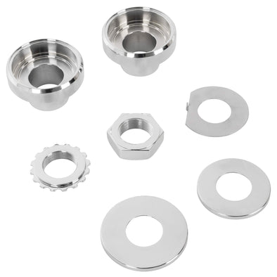 Chrome Fork Neck Cup Kit for Harley-Davidson Big Twins