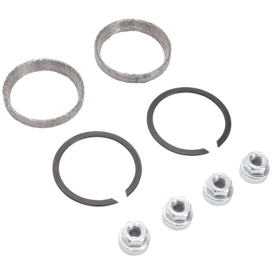 Exhaust Port Gasket Kit - Thick Graphite Wire Gaskets & Hex Nuts - 1984-Up Harley-Davidson Evo/Twin Cam 1986-2022 XL