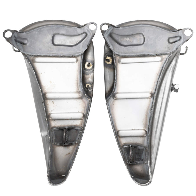 Fat Bob Flatside Style Gas Tanks - 1984-1999 Harley-Davidson FXST/FLST 1985-1986 FX/FXWG - 3.5 Gallon