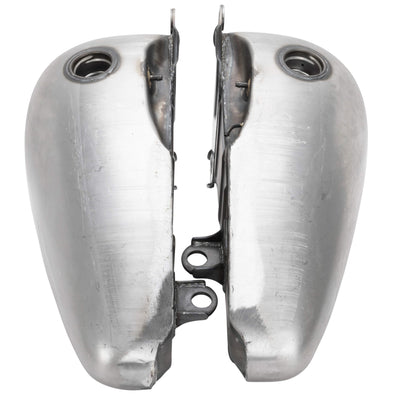 Fat Bob Flatside Style Gas Tanks - 1984-1999 Harley-Davidson FXST/FLST 1985-1986 FX/FXWG - 3.5 Gallon