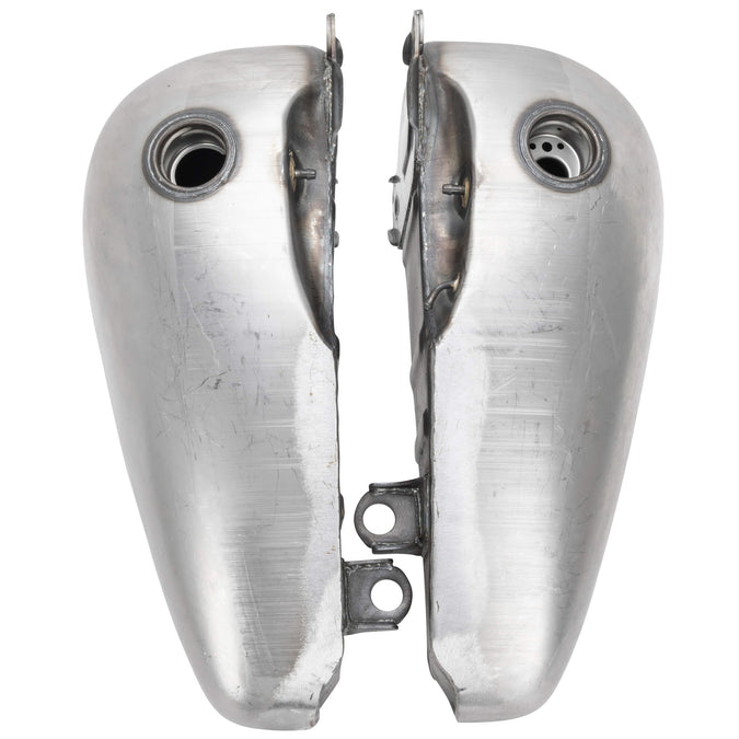 Fat Bob Flatside Style Gas Tanks - 1984-1999 Harley-Davidson FXST/FLST 1985-1986 FX/FXWG - 3.5 Gallon