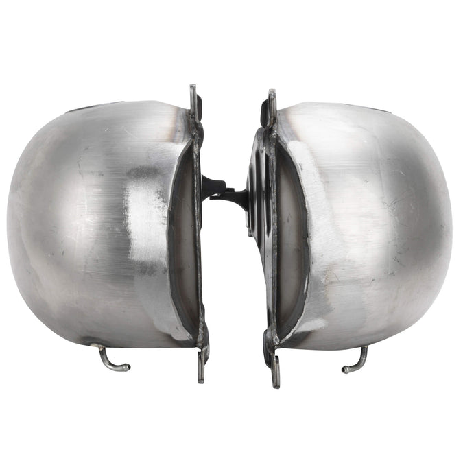 Fat Bob Flatside Style Gas Tanks - 1984-1999 Harley-Davidson FXST/FLST 1985-1986 FX/FXWG - 3.5 Gallon