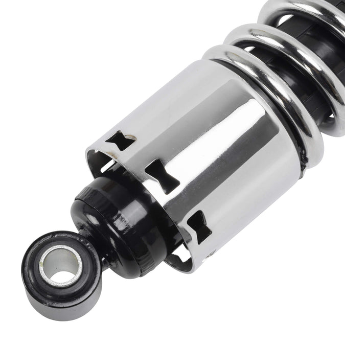 11" Chrome Shocks With Chrome Spring - 1 inch Under - 1973-1984 Harley-Davidson FX/FXE 1972-1984 FL
