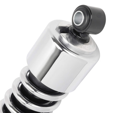 12" Chrome Shocks With Chrome Spring - Stock Length - 1973-1984 Harley-Davidson FX/FXE 1972-1984 FL