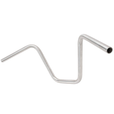 Narrow Bottom Ape Hanger Handlebars - 11 inch Rise - 1 inch  - Stainless Steel