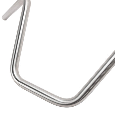 Narrow Bottom Ape Hanger Handlebars - 11 inch Rise - 1 inch  - Stainless Steel