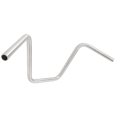 Wide Bottom Springer Ape Hanger Handlebars - 11 inch Rise - 1 inch  - Stainless Steel