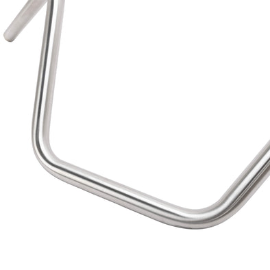Wide Bottom Springer Ape Hanger Handlebars - 11 inch Rise - 1 inch  - Stainless Steel