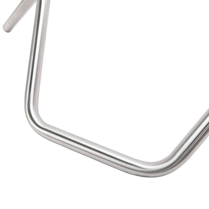 Wide Bottom Springer Ape Hanger Handlebars - 11 inch Rise - 1 inch  - Stainless Steel