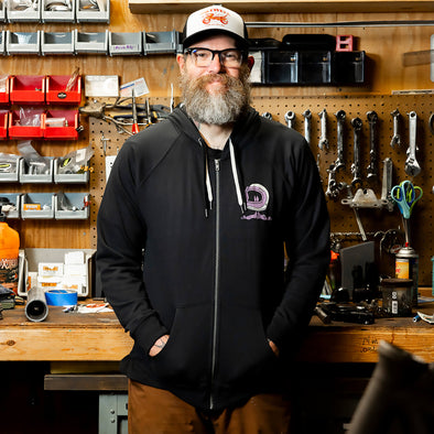 Shorty Zip-Up Hooded Sweatshirt