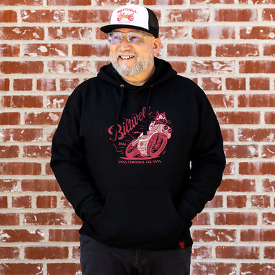 Fast Cat Pullover Hooded Sweatshirt