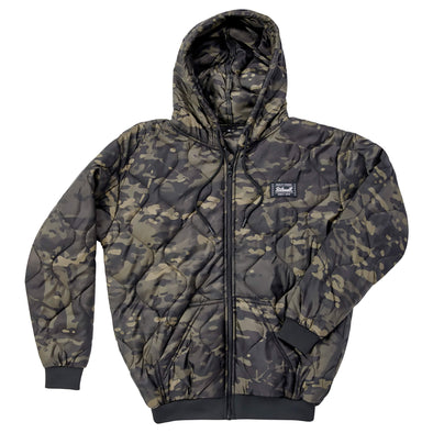 Woobie Zip Hoodie - Multicam Black
