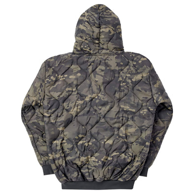 Woobie Zip Hoodie - Multicam Black