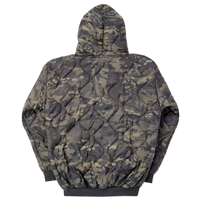 Woobie Zip Hoodie - Multicam Black