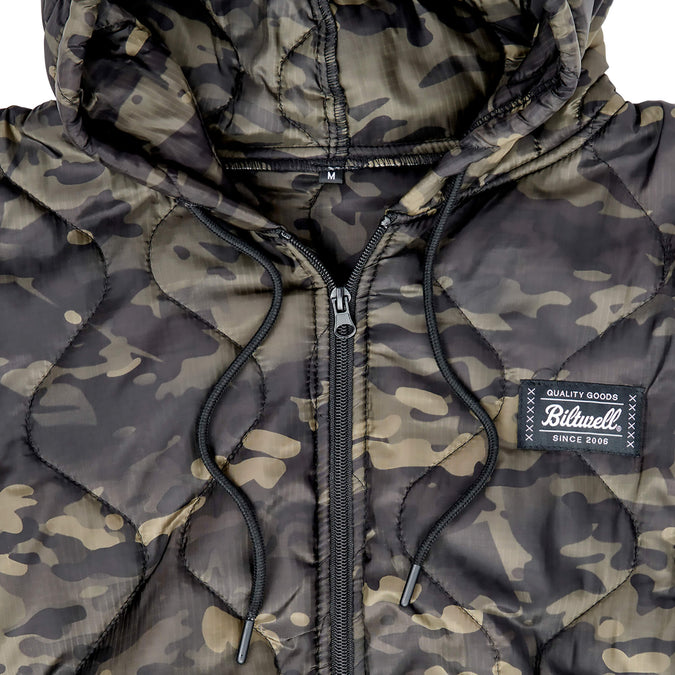 Woobie Zip Hoodie - Multicam Black