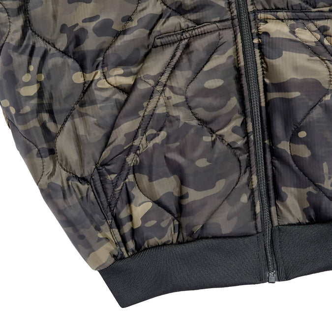 Woobie Zip Hoodie - Multicam Black