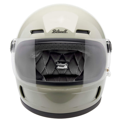 Gringo SV DOT/ECE Approved Full Face Helmet - Gloss Chalk Grey