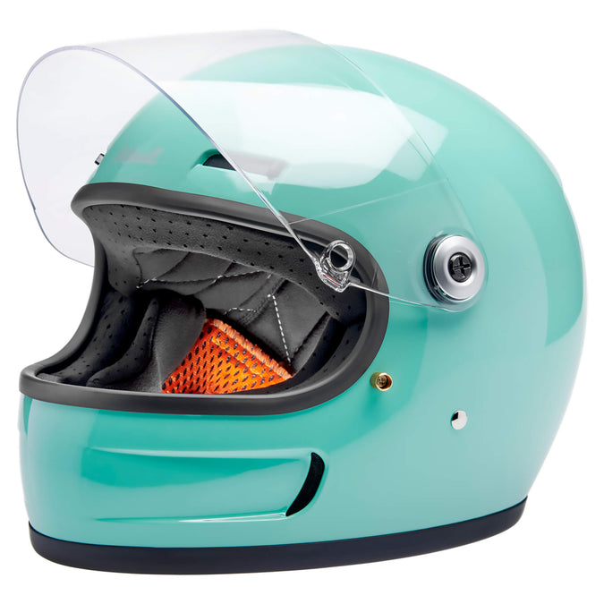 Gringo SV DOT/ECE Approved Full Face Helmet - Gloss Mint Julep