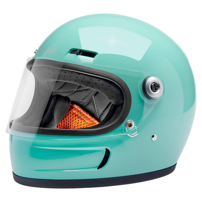Gringo SV DOT/ECE Approved Full Face Helmet - Gloss Mint Julep