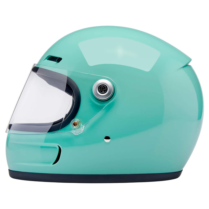 Gringo SV DOT/ECE Approved Full Face Helmet - Gloss Mint Julep