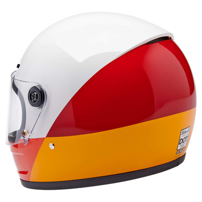 Gringo SV DOT/ECE Approved Full Face Helmet - Intersection R/O/Y