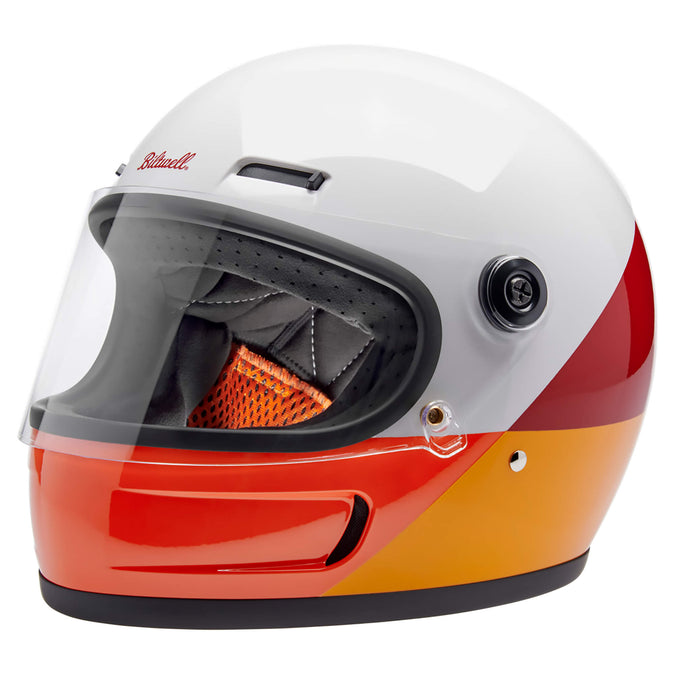 Gringo SV DOT/ECE Approved Full Face Helmet - Intersection R/O/Y