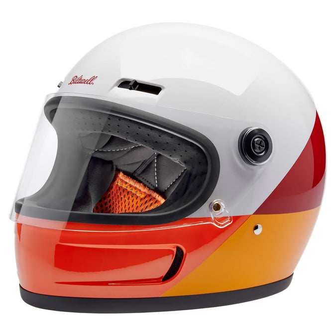 Gringo SV DOT/ECE Approved Full Face Helmet - Intersection R/O/Y
