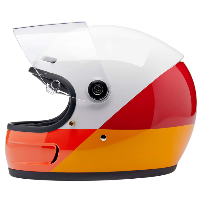 Gringo SV DOT/ECE Approved Full Face Helmet - Intersection R/O/Y