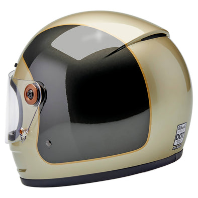 Gringo SV DOT/ECE Approved Full Face Helmet - Metallic Champagne/Charcoal Tracker