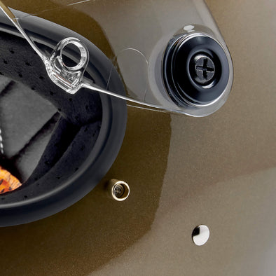 Gringo S DOT/ECE R22.06 Approved Full Face Helmet - Ugly Gold Metallic