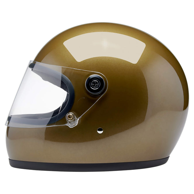 Gringo S DOT/ECE R22.06 Approved Full Face Helmet - Ugly Gold Metallic