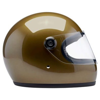 Gringo S DOT/ECE R22.06 Approved Full Face Helmet - Ugly Gold Metallic