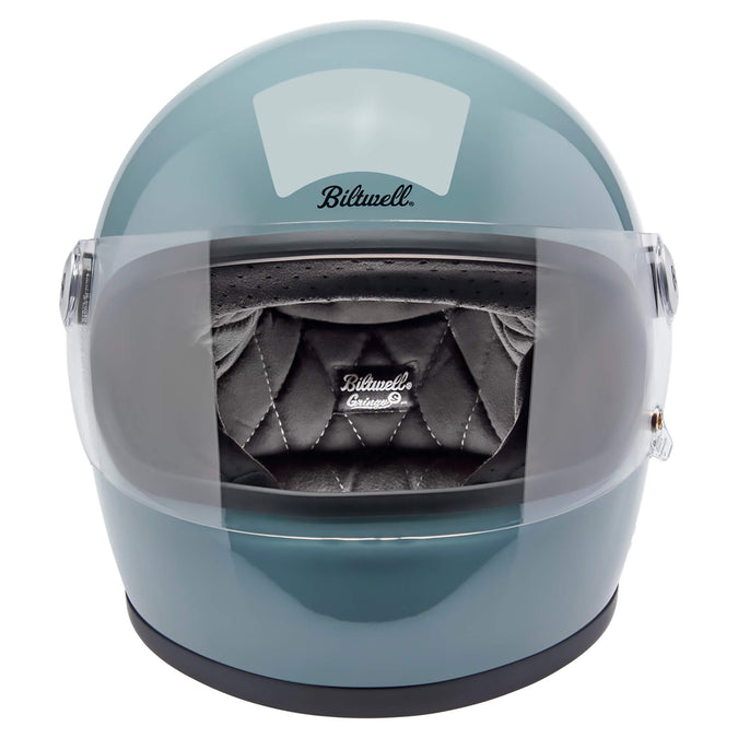 Gringo S DOT/ECE R22.06 Approved Full Face Helmet - Gloss Agave Blue