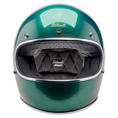 Gringo DOT/ECE R22.06 Approved Full Face Helmet - Metallic Catalina