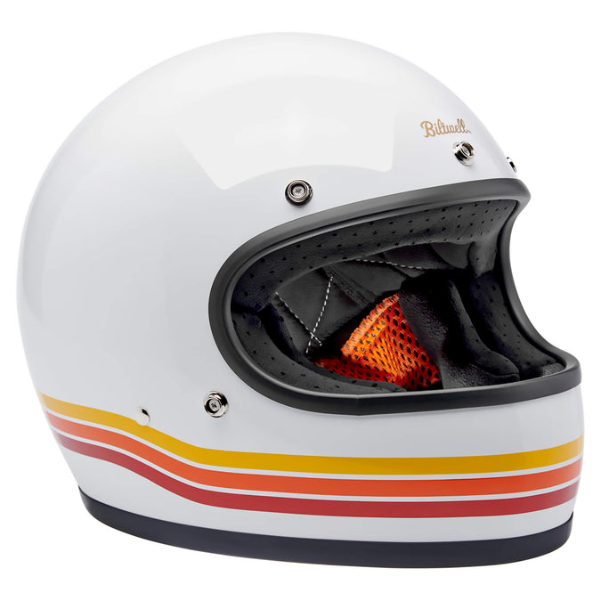 Gringo DOT/ECE R22.06 Approved Full Face Helmet - Sunset Spectrum