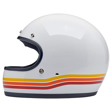Gringo DOT/ECE R22.06 Approved Full Face Helmet - Sunset Spectrum