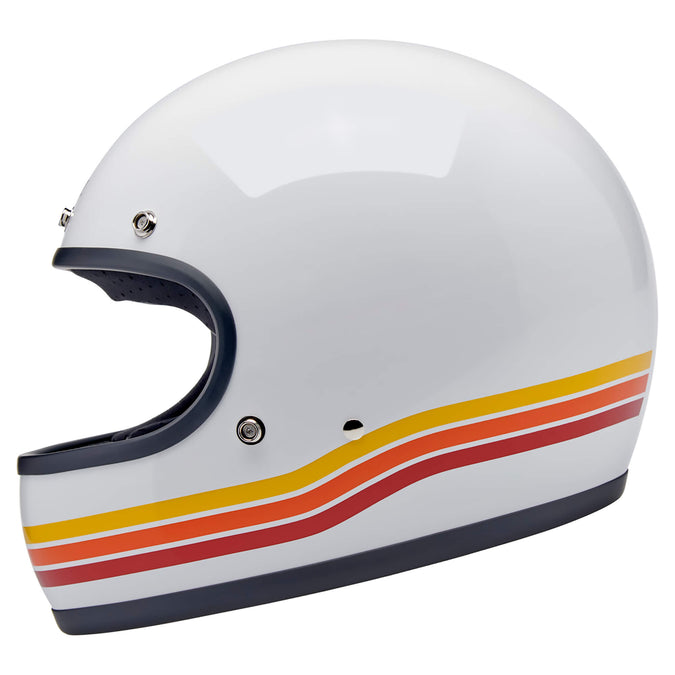 Gringo DOT/ECE R22.06 Approved Full Face Helmet - Sunset Spectrum