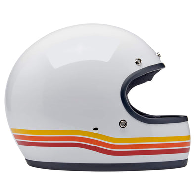 Gringo DOT/ECE R22.06 Approved Full Face Helmet - Sunset Spectrum