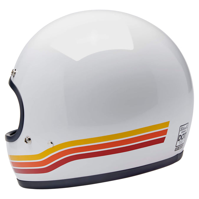 Gringo DOT/ECE R22.06 Approved Full Face Helmet - Sunset Spectrum