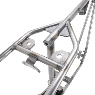Full Rigid Chopper Frame 1986-2003 Harley-Davidson Sportsters - 3" Up - Sporty Tank Mounts
