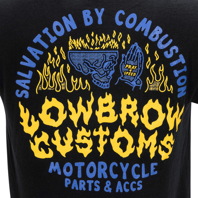 Salvation By Combustion T-Shirt - Black