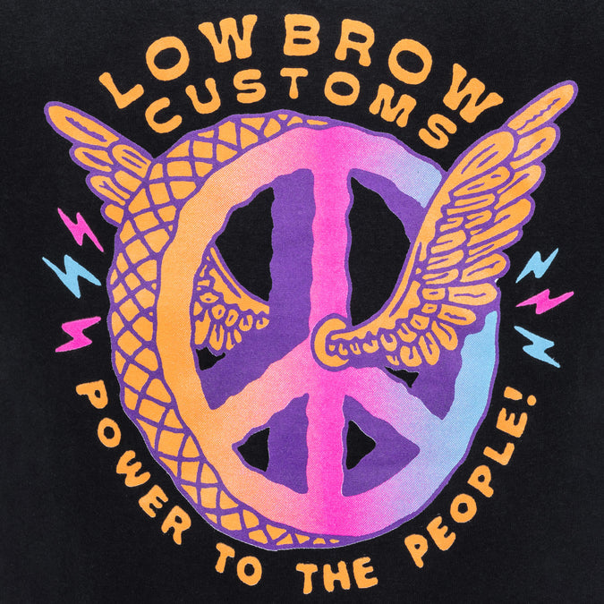 Power To The People Pocket T-Shirt - Black