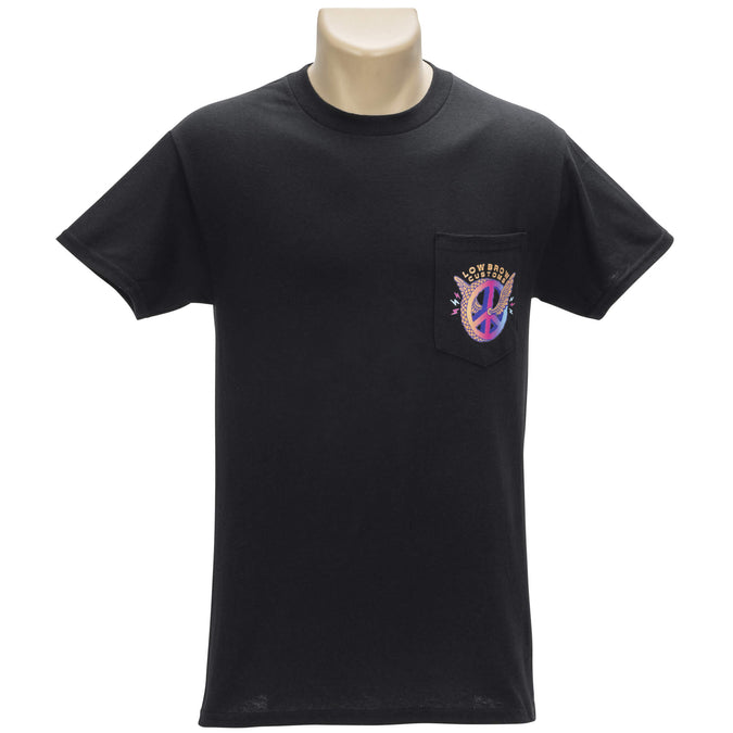 Power To The People Pocket T-Shirt - Black