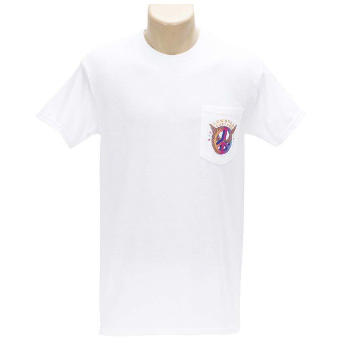 Power To The People Pocket T-Shirt - White