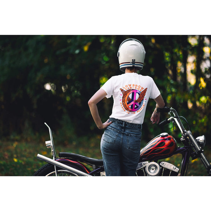 Power To The People Pocket T-Shirt - White