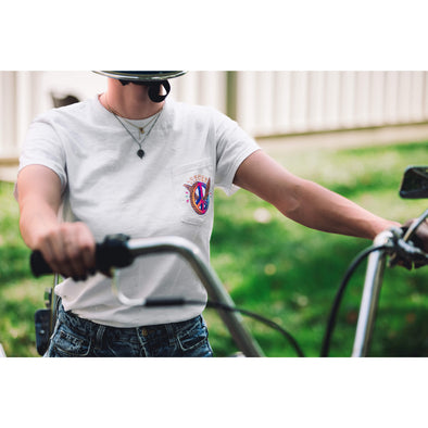 Power To The People Pocket T-Shirt - White