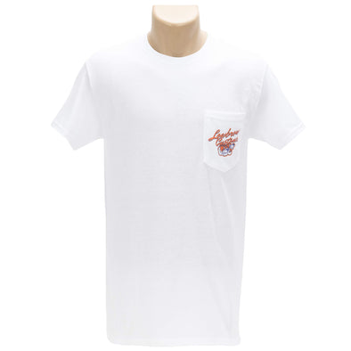 Bonneville Salt Flats 2025 Racing Support Pocket T-Shirt - White