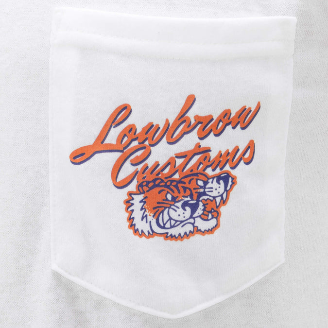 Bonneville Salt Flats 2025 Racing Support Pocket T-Shirt - White