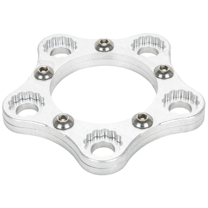 HHB Harley Davidson Sprocket Lock System - Raw Silver (Tumbled Finish)